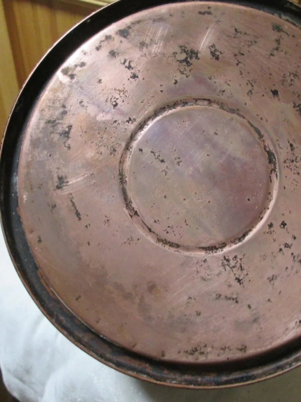antique Revere Copper and Brass inc Teakettle 1930 Rare pre Reveware